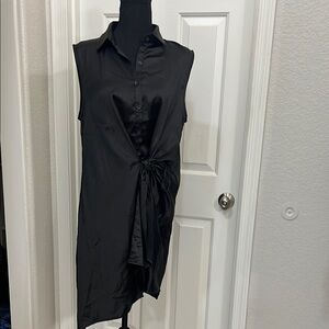 Elegant Black Sleeveless Dress